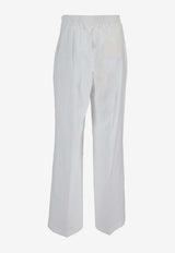 P.A.R.O.S.H Canyox Straight-Leg Pants White D232445CANYOX26_001