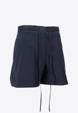 P.A.R.O.S.H Canyox Drawstring Mini Shorts Blue D210166CANYOX26_012