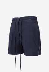 P.A.R.O.S.H Canyox Drawstring Mini Shorts Blue D210166CANYOX26_012