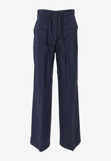 P.A.R.O.S.H Canyox Straight-Leg Pants Blue D232445CANYOX26_012