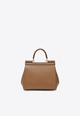 Dolce & Gabbana Small Sicily Top Handle Bag Caramel BB6003B1001/S_DOLCE-8M417