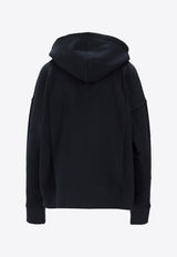 S Max Mara Julia Zip-Up Hooded Sweatshirt Blue 2529926023600JULIA_004