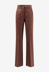 PINKO New Serenidad Tailored Pants Brown 107595A2W6L78_Brown_44129994