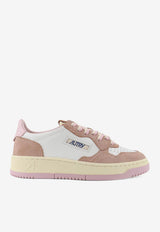 Autry Medalist Leather and Suede Sneakers White AULWBW01WHT PHARD_White_44128610