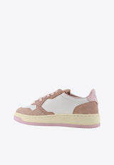 Autry Medalist Leather and Suede Sneakers White AULWBW01WHT PHARD_White_44128610