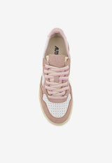 Autry Medalist Leather and Suede Sneakers White AULWBW01WHT PHARD_White_44128610