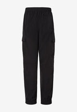 Fendi Cargo Track Pants with Embroidered-FF Black FB1116AYU9F0QA1_Black_42821625