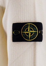 Stone Island Logo Patch Crewneck Sweater White L1S155100023S01B2V0093_White_48900827