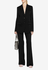 Lanvin Wool Single-Breasted Blazer Black RWJA00094885P2310