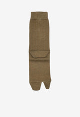 Maison Margiela Tabi Toe Socks Green S51TL0051S17868_707