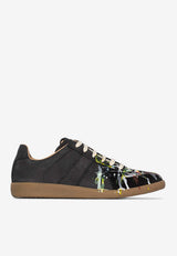 Paint Replica Sneakers in Nubuck Leather