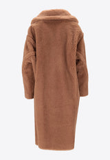 Max Mara Teddy Double-Breasted Coat Brown 2521016082600TEDDY_001