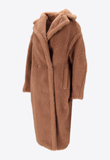 Max Mara Teddy Double-Breasted Coat Brown 2521016082600TEDDY_001