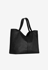 Saint Laurent Large Y Leather Tote Bag Black 820672AAEIF_1000