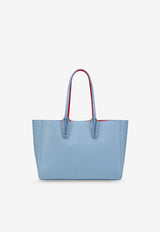 Christian Louboutin Cabata Leather Tote Bag Light Blue 12550454396_CERULEOSILVER_48030655