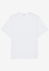 Saint Laurent Mini Cassandre Logo T-shirt White 862769Y38AK9538_BIANCOSPINO_44132694