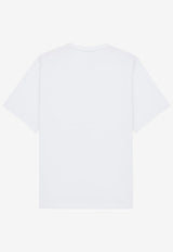 Saint Laurent Mini Cassandre Logo T-shirt White 862769Y38AK9538_BIANCOSPINO_44132694