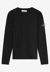 Stone Island Compass Patch Sweater Black L1S155100023S01B2V0029_Black_48900923