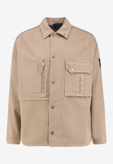 Stone Island Compass Patch Denim Jacket Beige L1S141200001S0J24V009A_Desert_53831212