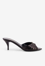 Saint Laurent Babylone 60 Leather Mules Black 861121AAF2R1000_Black_44132598