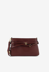 PINKO Belted Leather Shoulder Bag Bordeaux 106177A0QOR49Q_Burgundywine_44129817