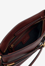PINKO Belted Leather Shoulder Bag Bordeaux 106177A0QOR49Q_Burgundywine_44129817
