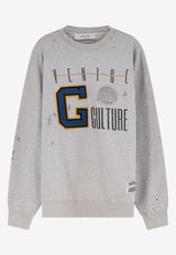 Golden Goose DB G Culture Sweatshirt Gray GUP02175P00240960513_Alluminiumgrey_41114892