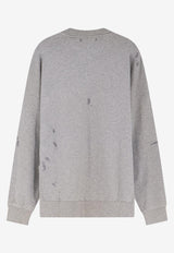 Golden Goose DB G Culture Sweatshirt Gray GUP02175P00240960513_Alluminiumgrey_41114892
