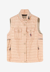 Moncler Grenoble Gumiane Down gilet Pink L10981A00019597X651K_Pink_53278391