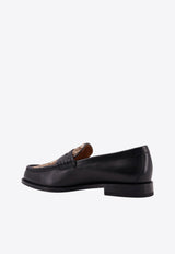 Loro Piana Brooks Brother Tassel Leather Loafers Black FAQ21578000_Black_53281599