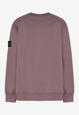 Stone Island Compass Patch Crewneck Sweater Purple L1S156100060S0051V008F_PURPLE GREY_48900772