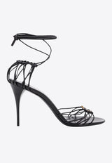 Saint Laurent Babylone 90 Leather Sandals Black 7857061N8001000_Black_44132678