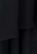 Balenciaga Long Back Train T-shirt Black 871740TUVC91000_Black_44824372