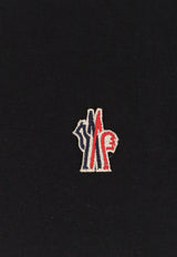 Moncler Grenoble Logo Patch T-shirt Black L10988C0000989AW1999_Black_53278406