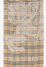 Burberry EKD Signature Check Wool Fringed Scarf Sand 8117905A2021_SAND_40017662