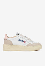 Autry Kids Girls Medalist Low-Top Sneakers White KULKFS_05