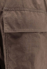 Sacai Elasticated Straight-Leg Pants Brown 2603923M550_Beige_54429905