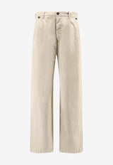 Massimo Osti Studio Buttoned Straight-Leg Pants Beige 20MMPA104A110500G310_Oxfordtan_54420897