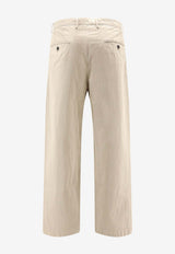 Massimo Osti Studio Buttoned Straight-Leg Pants Beige 20MMPA104A110500G310_Oxfordtan_54420897