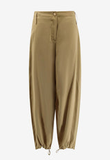 ALYSI Wide-Leg Casual Pants Brown 116103P6045OLIO_OLIO_54417835