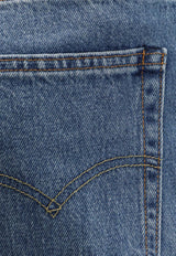Levi's Logo-Tagged Buttoned Jeans Blue 000LO0001_Blue essentials_54420846