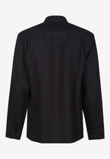 Massimo Osti Studio Casual Buttoned Shirt Black 20MMSH302A110638O999_Black_54420955