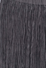ALYSI Wrinkled Midi Skirt Gray 216006P6047LQ_Liquirizia_54417904