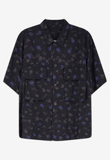 Sacai Floral Print Shirt Black 2603977M001_Black_54429832