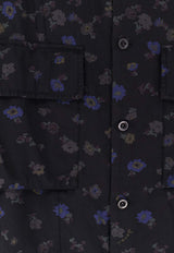 Sacai Floral Print Shirt Black 2603977M001_Black_54429832