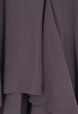 ALYSI Asymmetric Sleeveless Dress Gray 116314P6045GRAYP_Graypurple_54417873