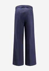 Aspesi Straight-Leg Tailored Pants Blue 0190D02310098_Blue_54417845