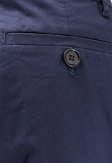 Aspesi Straight-Leg Tailored Pants Blue 0190D02310098_Blue_54417845