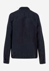 Massimo Osti Studio Zip-Up Silk-Blend Jacket Navy 20MMOW031A110502G888_TOTAL ECLIPSE_54420903