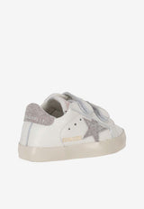 Golden Goose DB Kids Babies School Leather Sneakers White GIF00166F008016_10847